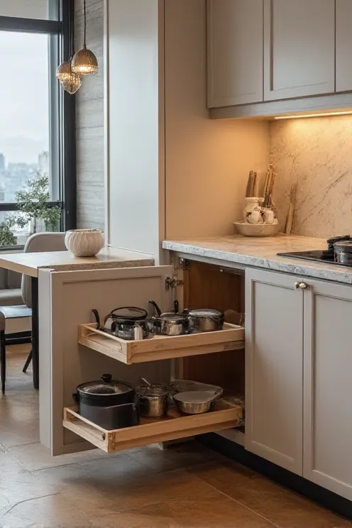 Luxury LeMans Swing-Out Corner