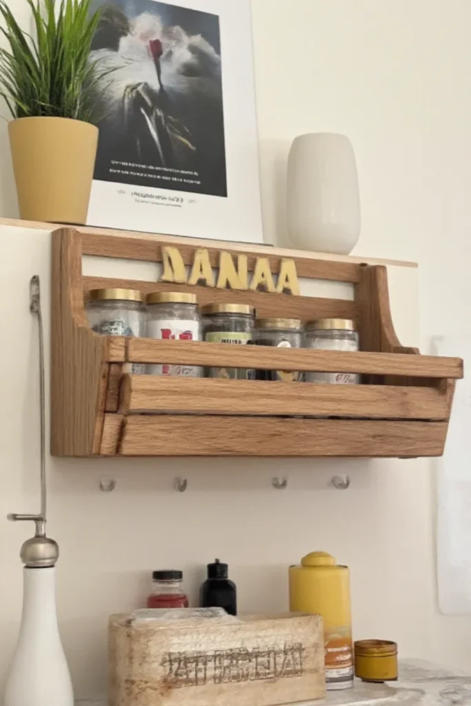 Mid-century teak and geometry