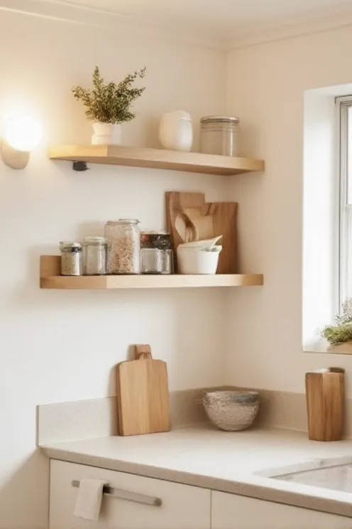 Open Shelf One Wall Moment