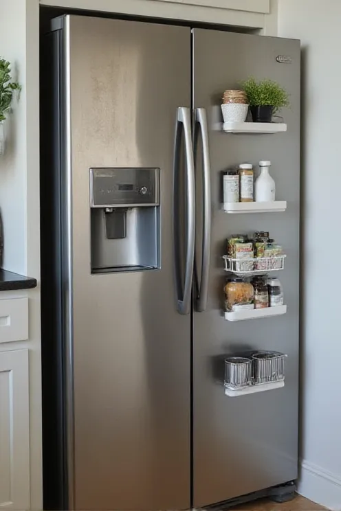 fridge-side magnetic pantry