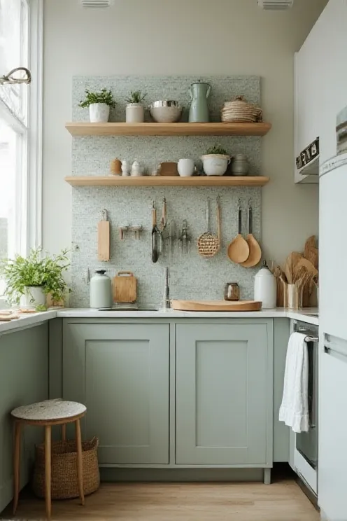pegboard storage wall