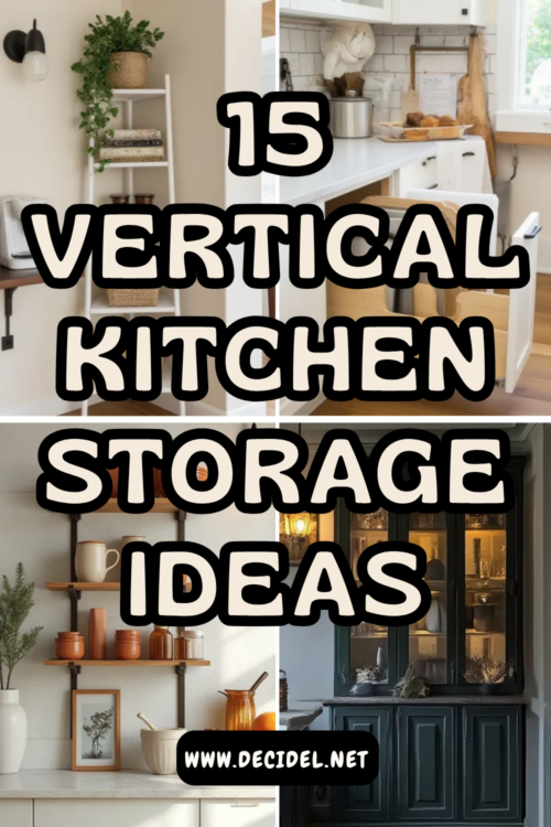 Vertical Kitchen Storage Ideas