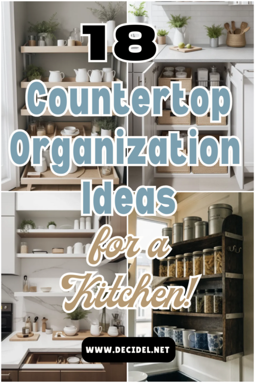  Countertop Organization Ideas for a Kitchen