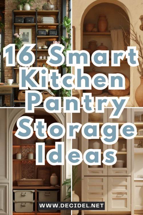 Smart Kitchen Pantry Storage Ideas