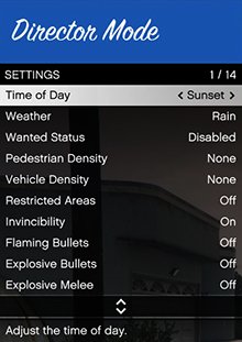 director mode gta 5 ps4
