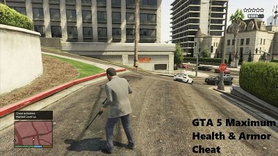 GTA 5 Max Health & Armor Cheat Code