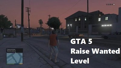 Grand Theft Auto 5 Raise Wanted Level Cheat