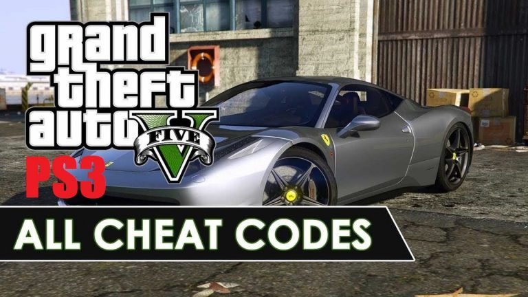 All Cheat Codes For Grand Theft Auto 5 PS3