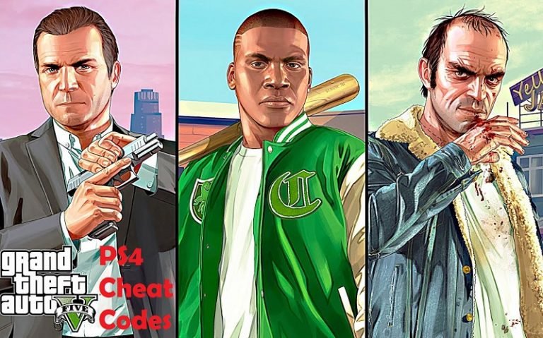 List of all Grand Theft Auto 5 PS4 Cheat Codes