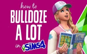 The Sims 4 Bulldoze lot (Remove Old Ones)