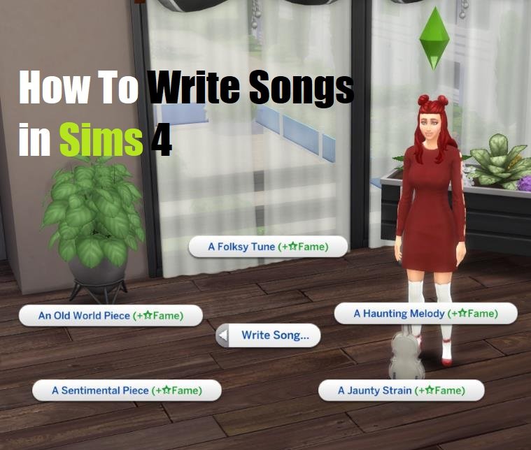 The Sims 4 Write Songs & Licensed Them (Guide)