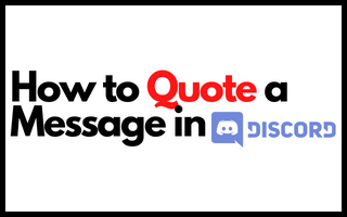 How to Quote a Message in Discord Server? (Ultimate Guide)