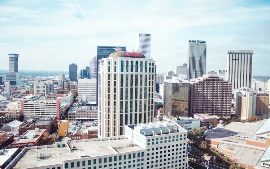 city buildings under blue sky during daytime