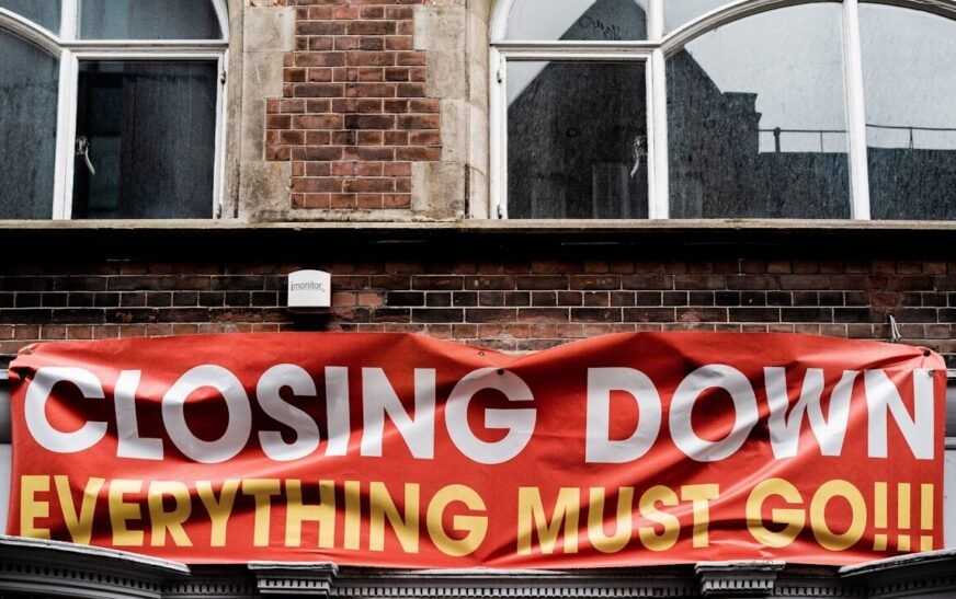 a close up of a sign on a building